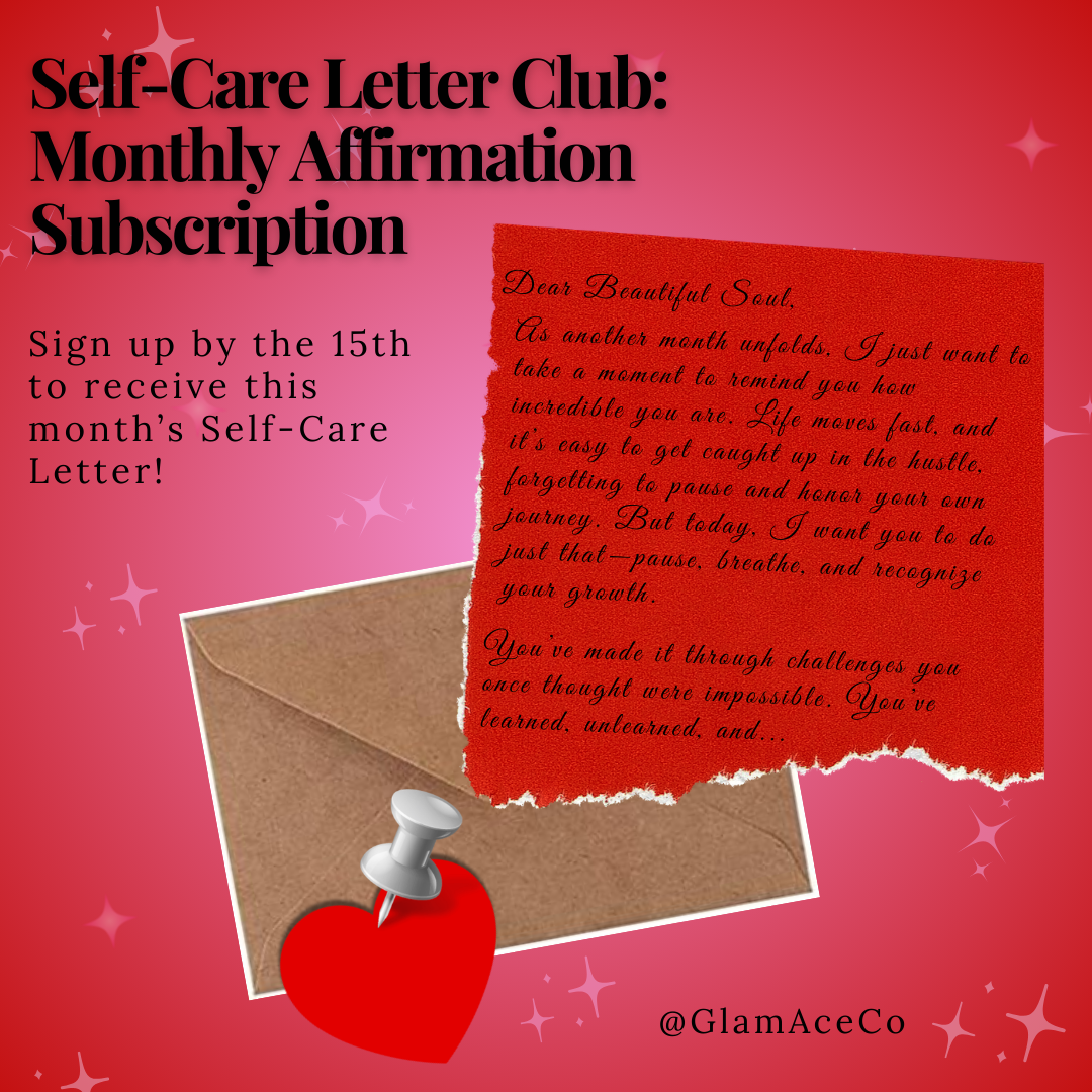 Self-Care Letter Club: Monthly Affirmation Subscription - MARCH 2025