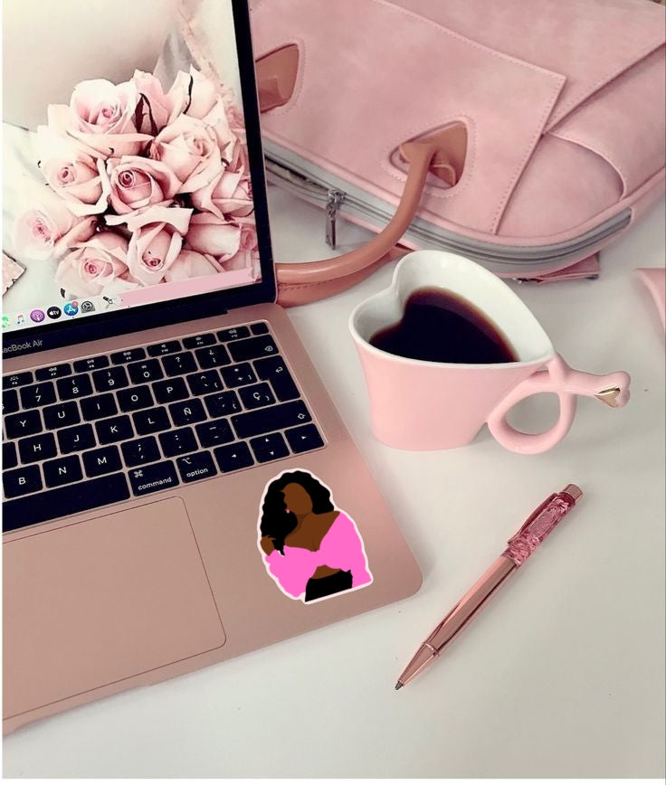 Brown Skin Girl Sticker